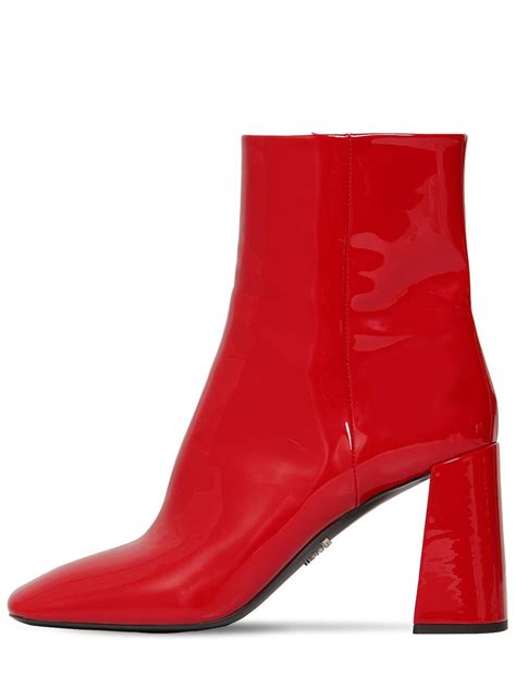 prada boots red|Prada ankle boots women's.